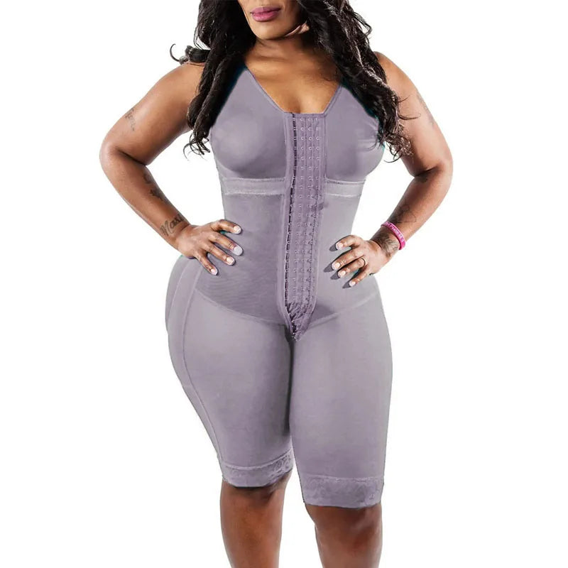 High Compression Adjustable Shapewear Post Liposuction Women's Body Shaper BBl Post Op Surgery Supplies