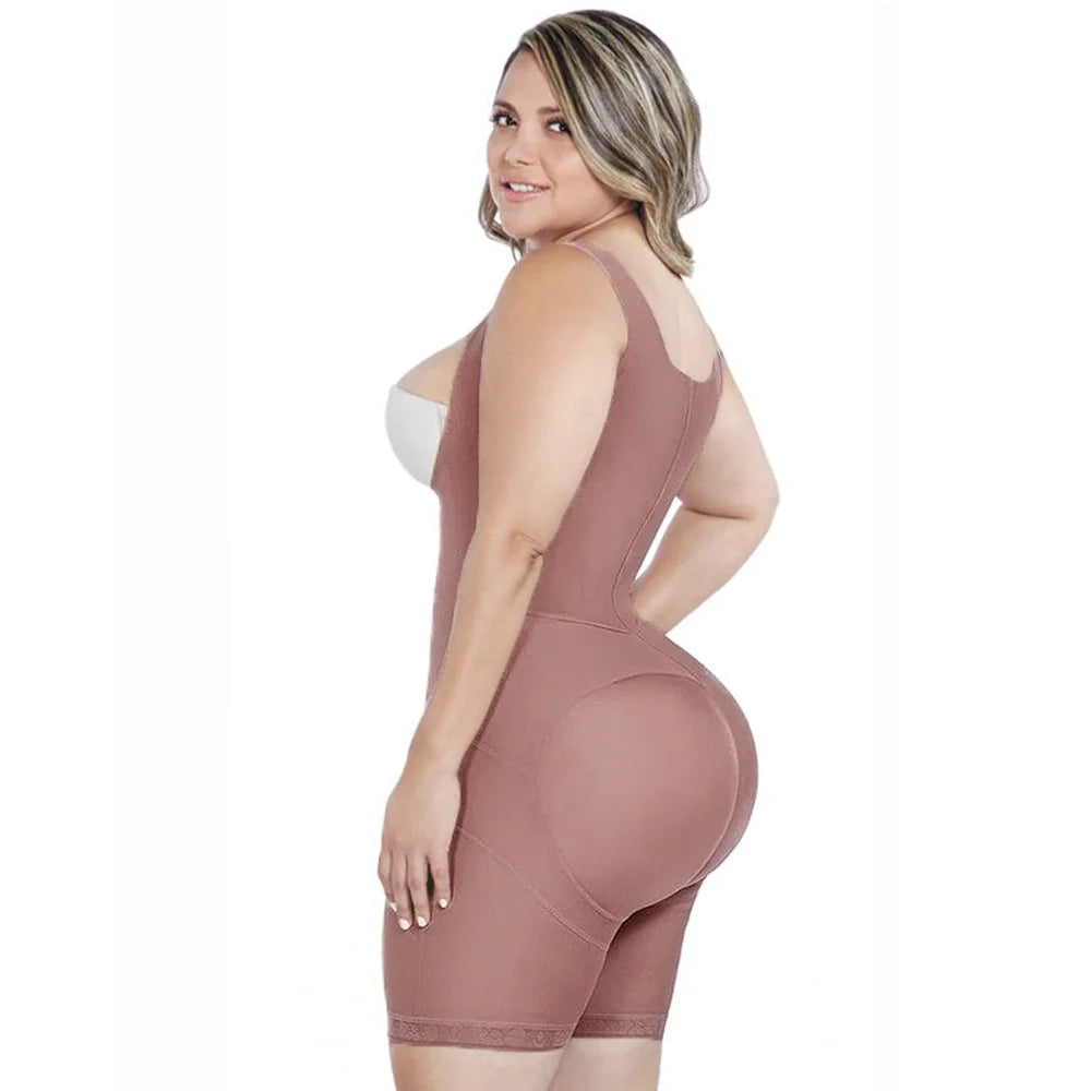 Seamless Sculpting Butt Lifter Body Shaper for Women Tummy Control Shapewear Compression Bodysuit