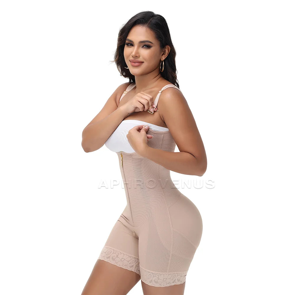 Fajas Tummy Control Underwear Butt Lifter Postpartum Girdles with Adjustable Straps Compression Waist Trainer Body Shaper