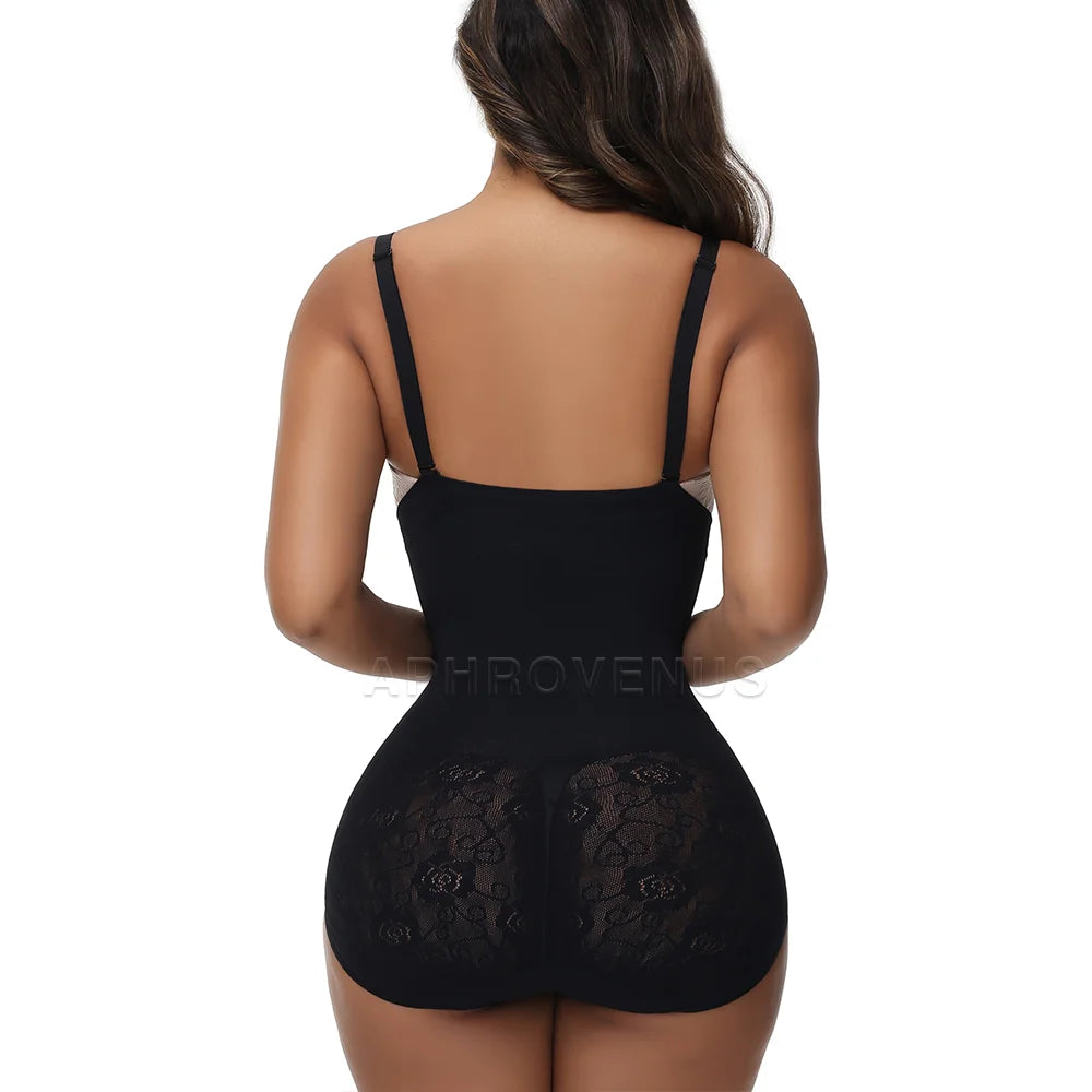 Waist Trainer Shapewear Tummy Control Bodysuits for Women Seamless Compression High Waisted Body Shaper