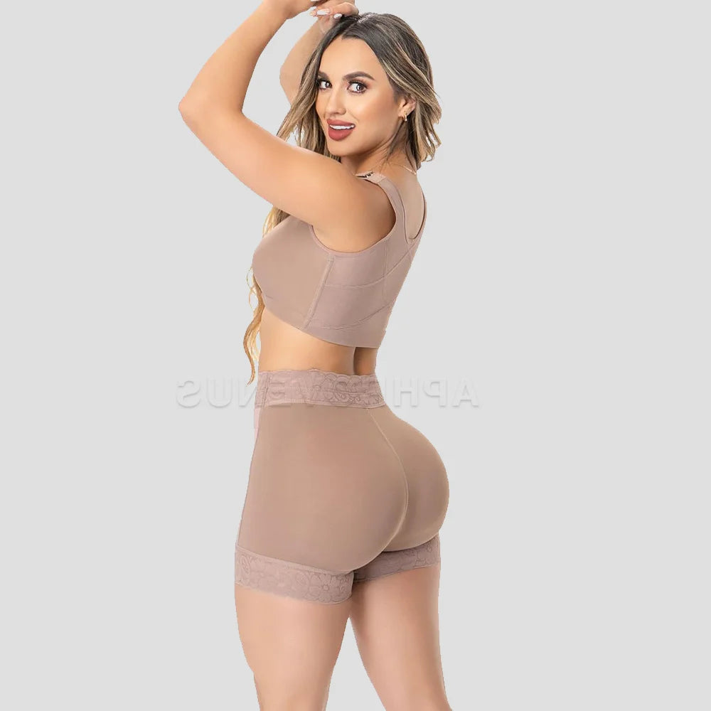 Butt Lift Seamless High Waist Shorts Tummy Control Compression Bbl Shapewear Underwear Hourglass Figure Charming Curves Shaper