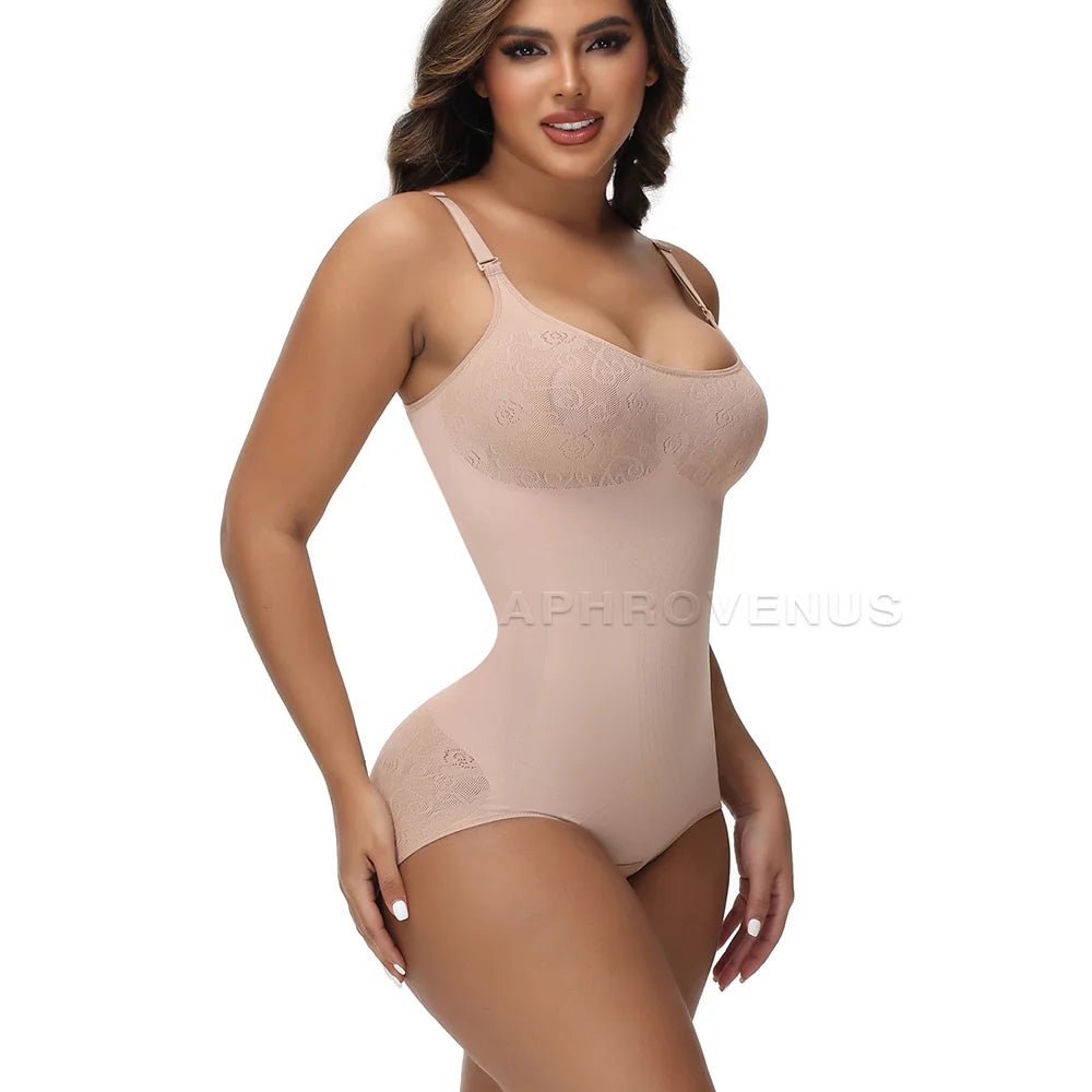Women's Shapewear Tummy Control Bodysuit Built-in Underwire Bra Slimming Shapewear for Women