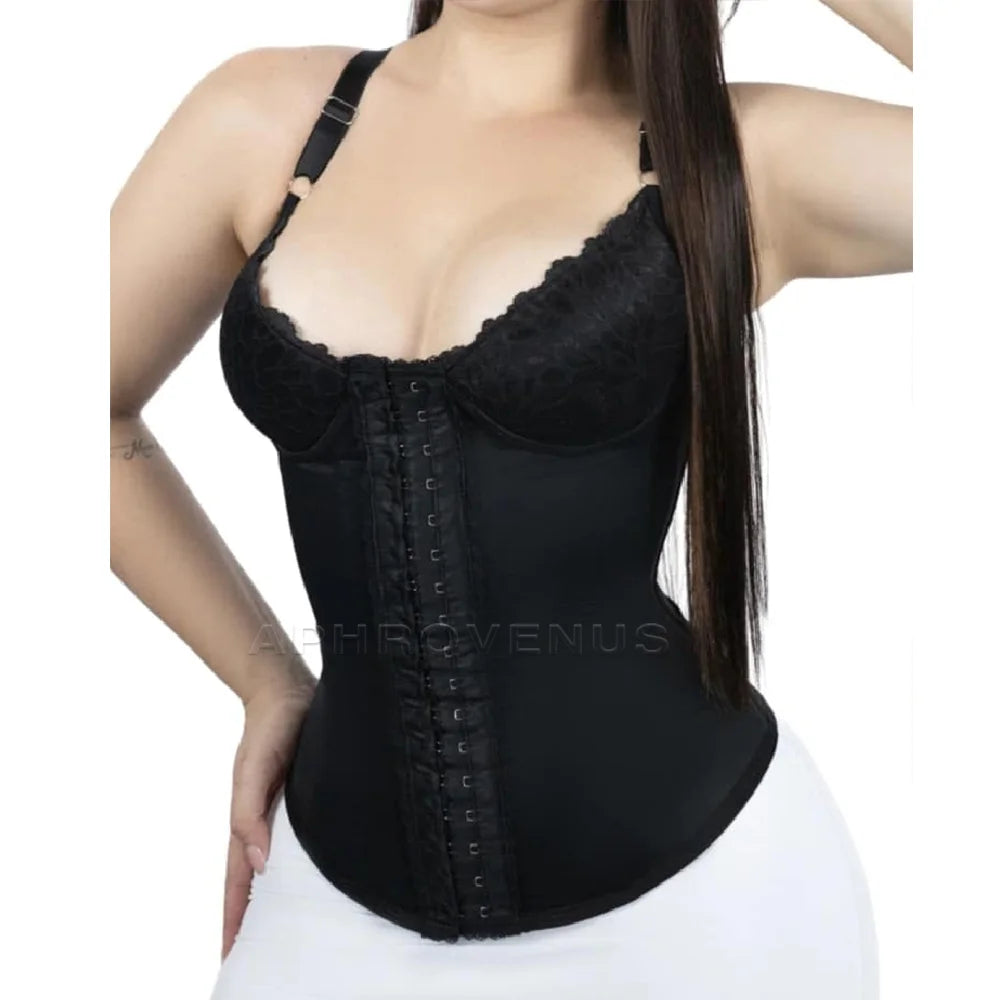 Lace Shaping Vest High Compression Waist Trainer Girdles  Women's Modeling Corset Tummy Control Body Shaper