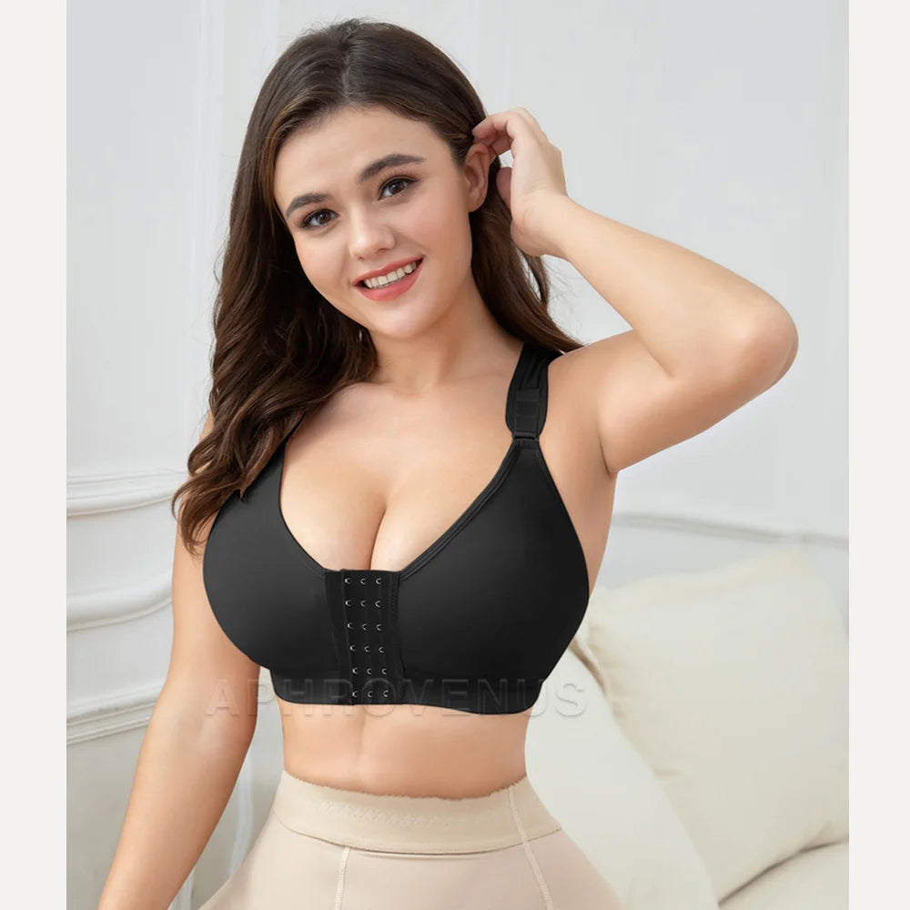 Women's Tops Posture Corrector Corset Push Up Bra Slimming Tummy Control Body Shaper Seamless Underwear Vest Top Brassiere