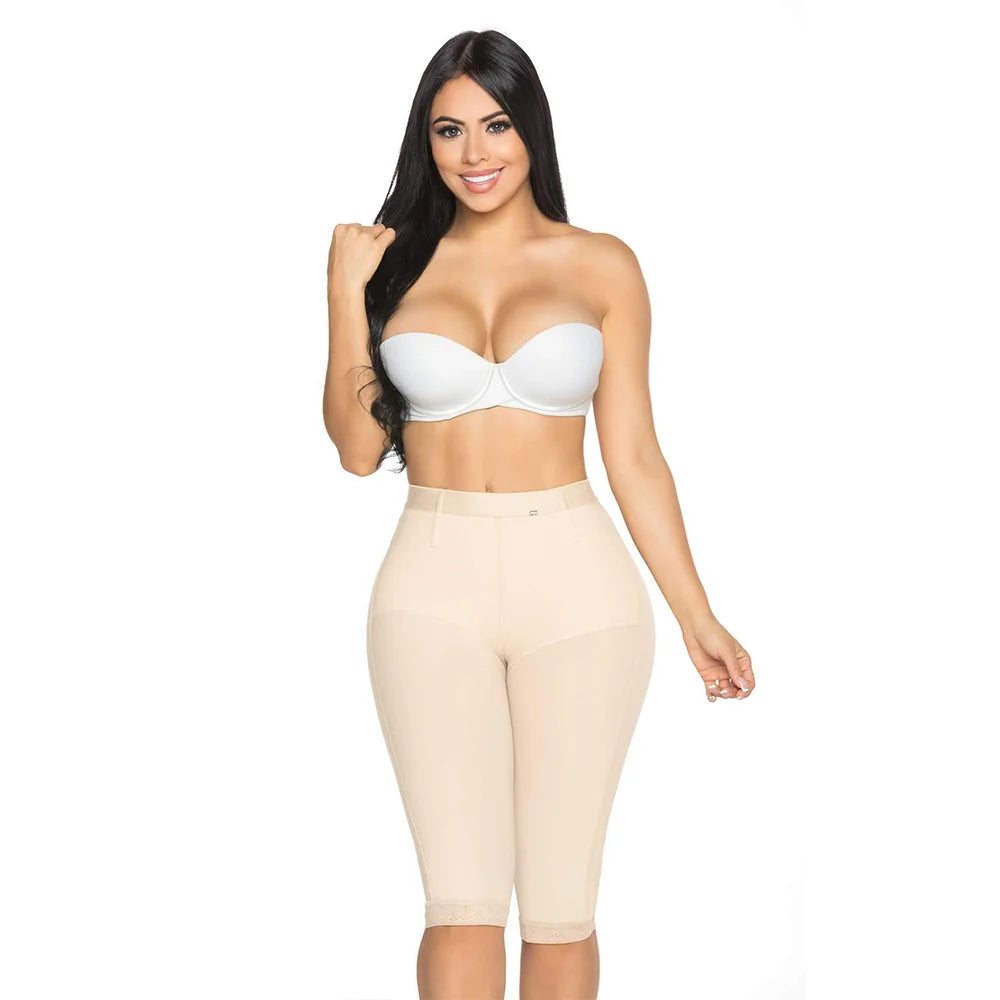 Seamless Mid Waist Butt Lifter Pants Shapewear Women Tummy Control Body Shaper Hip Enhancer Slimming Underwear