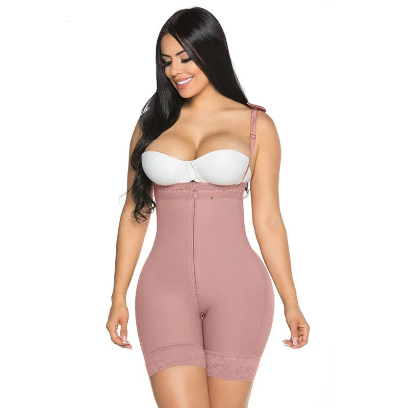 Fajas Zipper Body Shaper Girdles Post Surgery Compression Butt Lifter Slimming Shapewear Waist Trainer Underwear