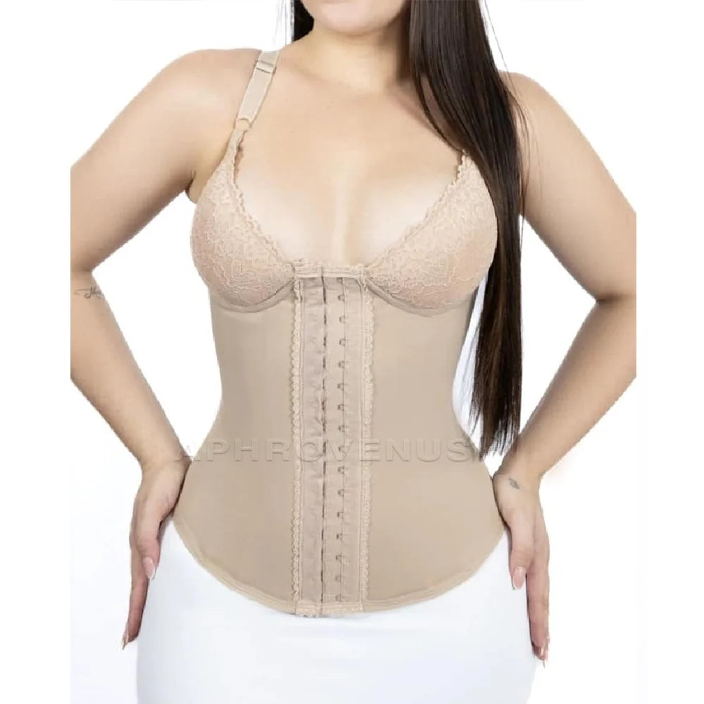 Lace Shaping Vest High Compression Waist Trainer Girdles  Women's Modeling Corset Tummy Control Body Shaper