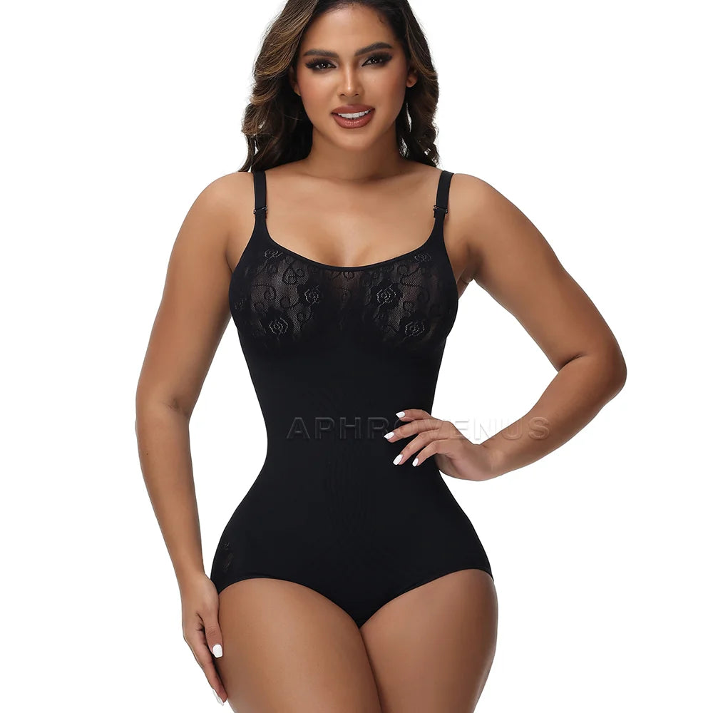Women's Shapewear Tummy Control Bodysuit Built-in Underwire Bra Slimming Shapewear for Women