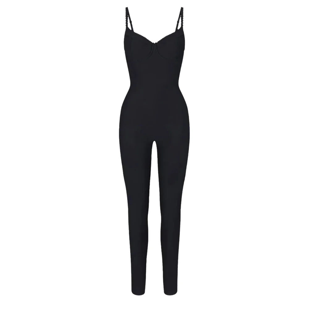 Women's Sexy Leopard Print Bodysuit High Waist Push Up Jumpsuit Sleeveless Lingerie Clubwear Hip Lift Shapewear Streetwear