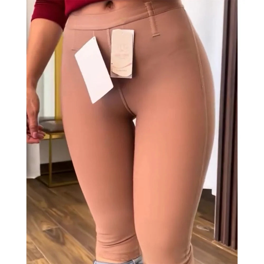 Seamless Mid Waist Butt Lifter Pants Shapewear Women Tummy Control Body Shaper Hip Enhancer Slimming Underwear