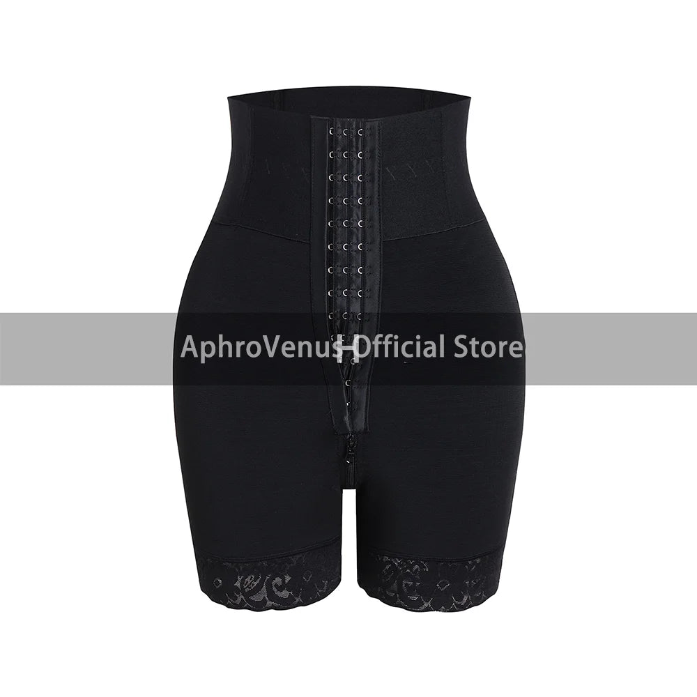 High-Waisted Hooks Shaping Shorts Butt Lifter Underwear For Women Shapewear Panty Slimming Sheath Flat Belly Invisible