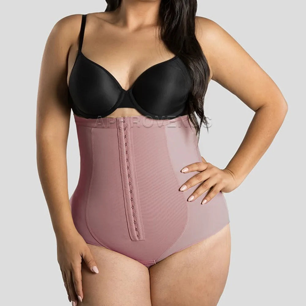 Compression Tummy Control Body Shaper Body Beauty Waist Trainer Post-Surgical Use Shapewear with Hooks