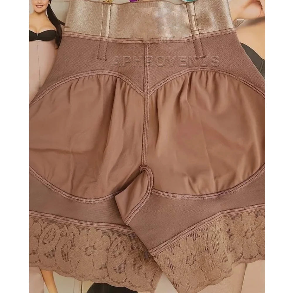 Women Tummy Control Underwear Shorts Shapewear Butt Lifter Panties High-Waisted Body Shaper with Side Zipper
