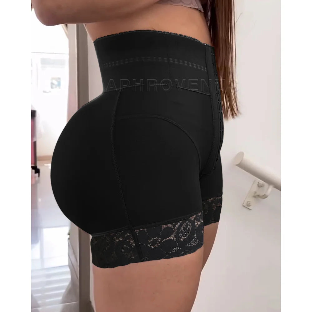 High Waisted Abdominal Slimming Tummy Control Charming Curves Butt Lifting BBL Hourglass Shorts