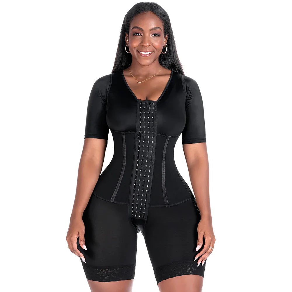 Moldeadoras Mujer Full Body Women High Compression Shapewear Slimming Girdle Tummy Control Post Liposuction Waist Belt