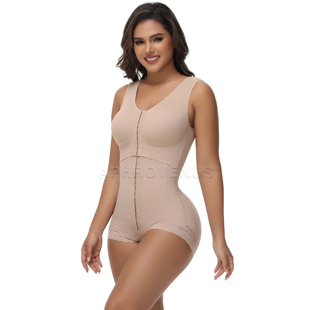 Chest Stretch Expansion Butt Lifting Body Shaper Post Surgery Stage 2/3 Tummy Control High Compression Shapewear