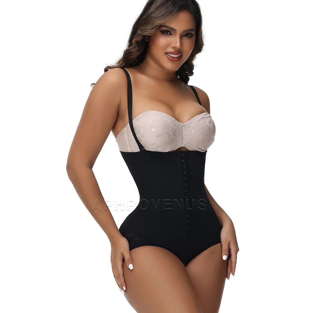 Women Butt Lifter High Waist Body Shaper Seamless Sculpting Snatched Waist Body Suit Tummy Control Shapewear