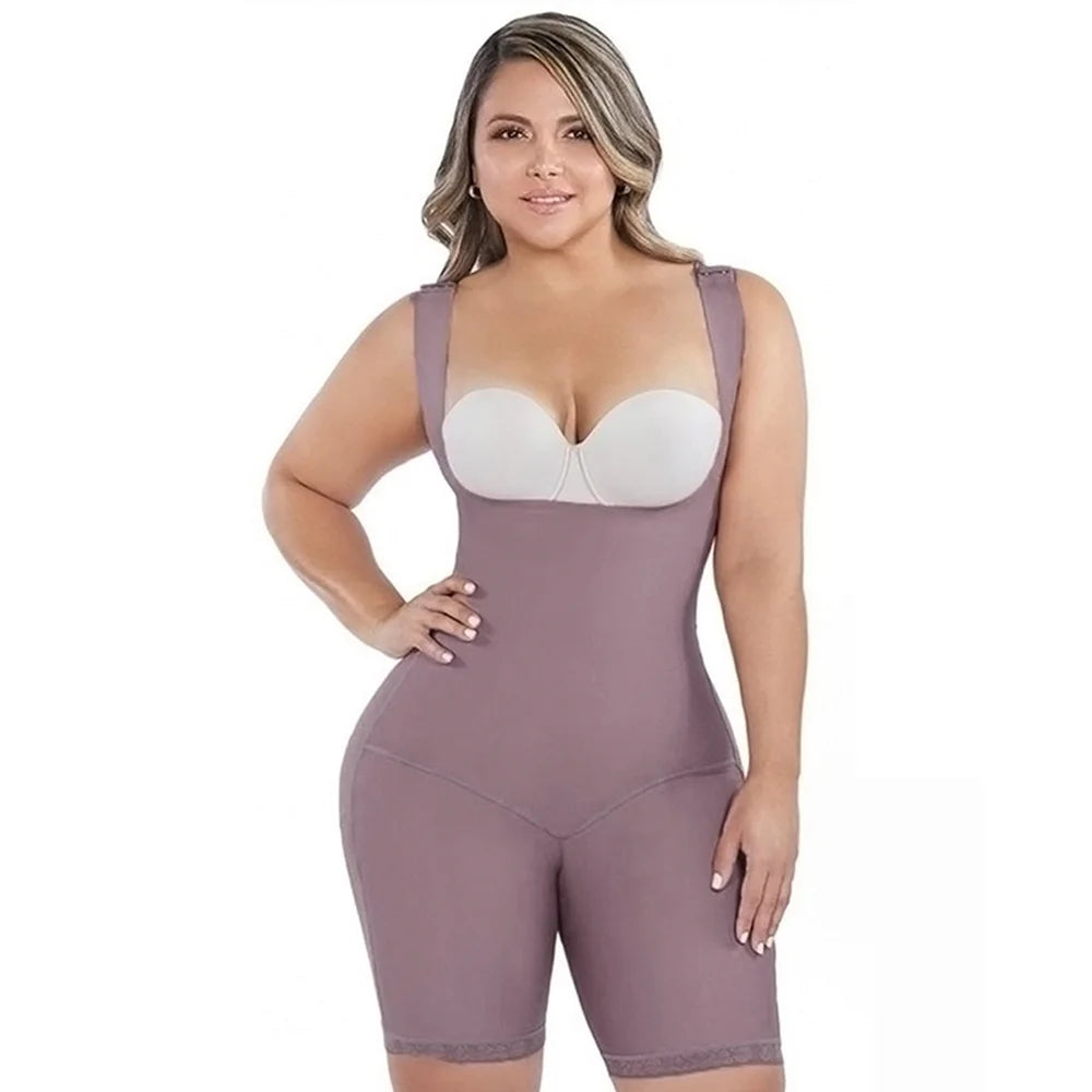 Seamless Sculpting Butt Lifter Body Shaper for Women Tummy Control Shapewear Compression Bodysuit