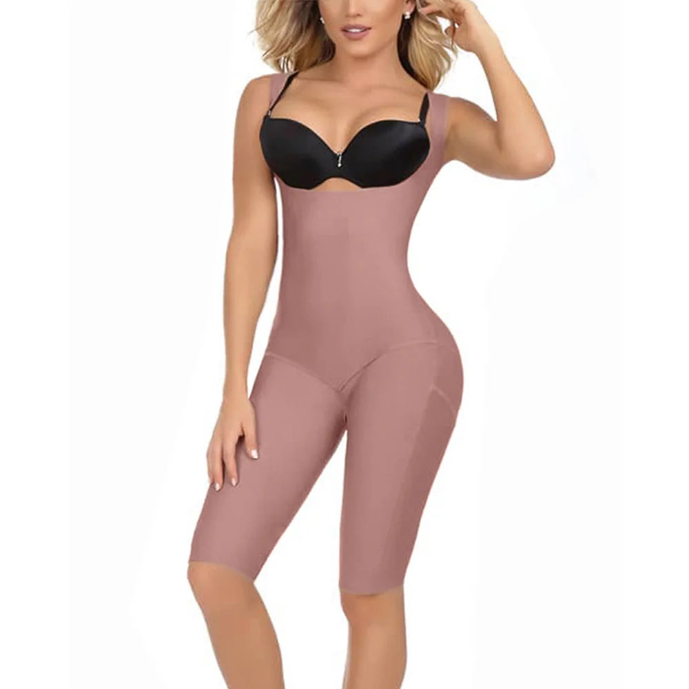 Women Bodysuit Seamless Shapewear Slimming Reducing Shapewear without Bra Compression Body Shaper