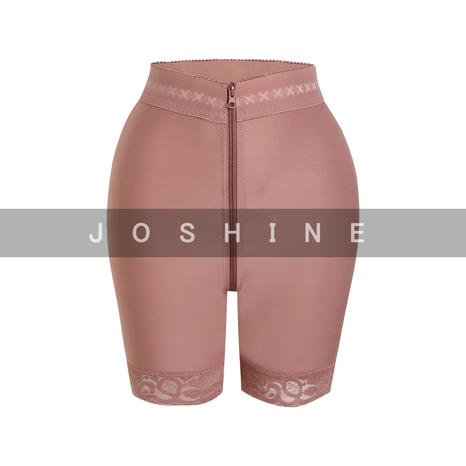 High Compression Zipper Butt Lifter Shorts High Waist Seamless Hip Enhancer Push Up Slimming Underwear