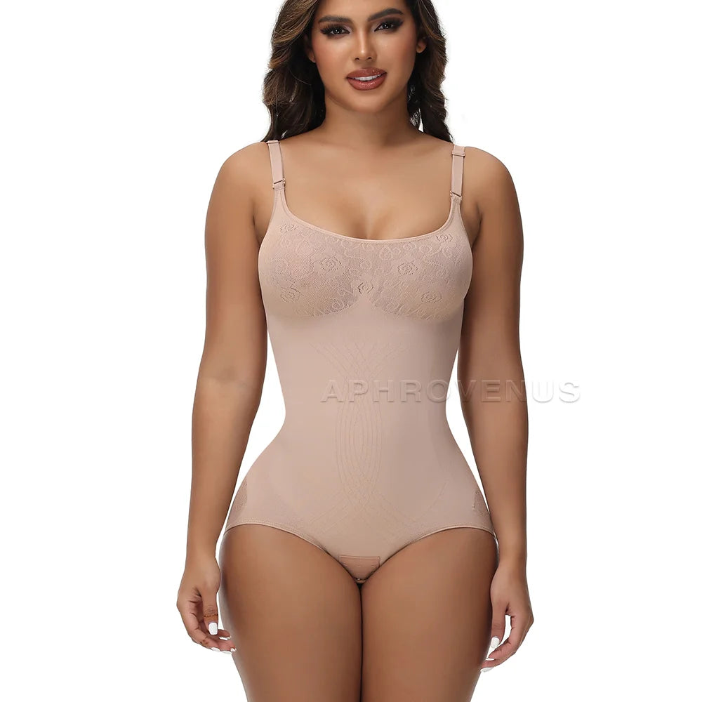 Women's Shapewear Tummy Control Bodysuit Built-in Underwire Bra Slimming Shapewear for Women