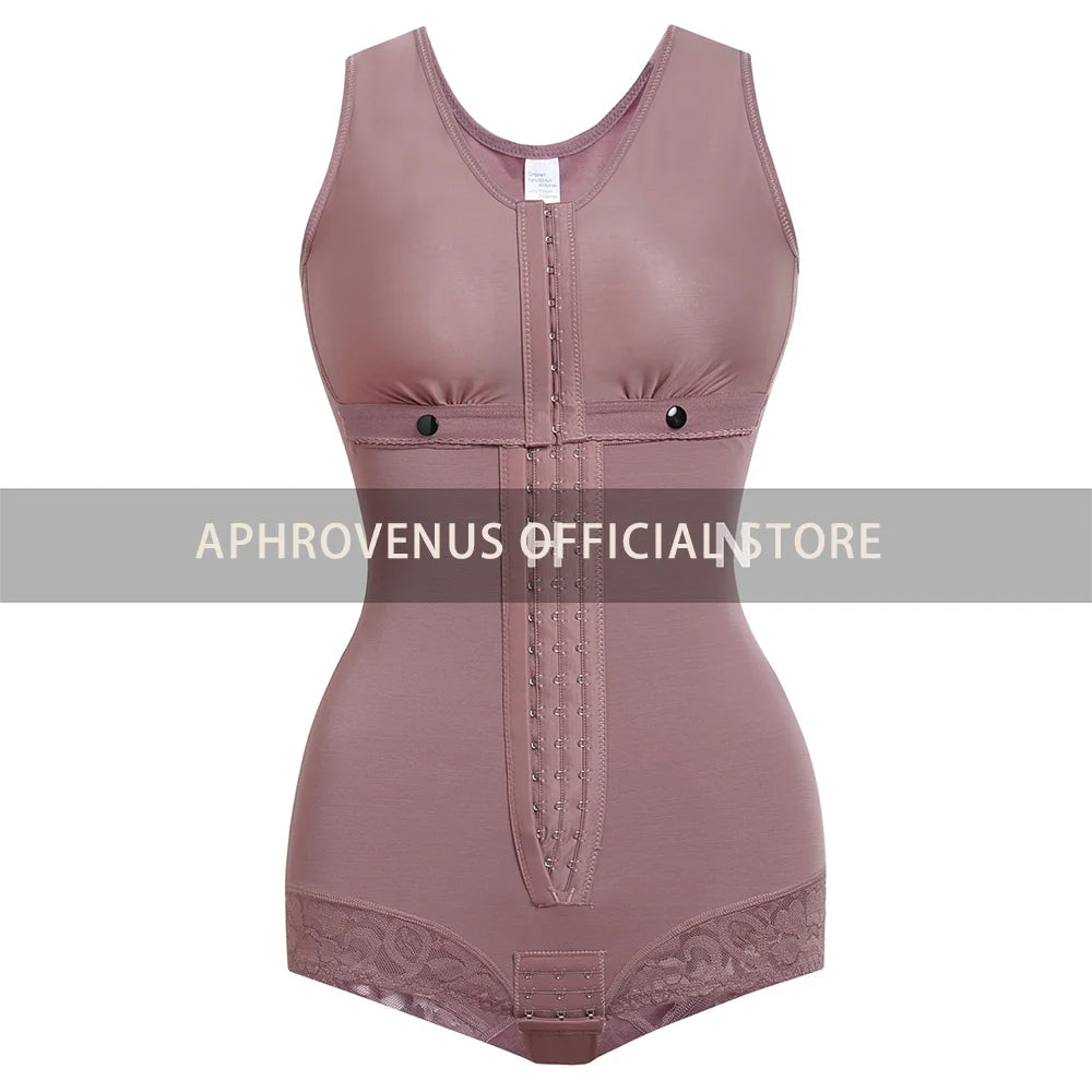 2024 Shapewear Adjustable Front Closure Compression Slimming Body Shaper Tummy Control Corset Waist Trainer