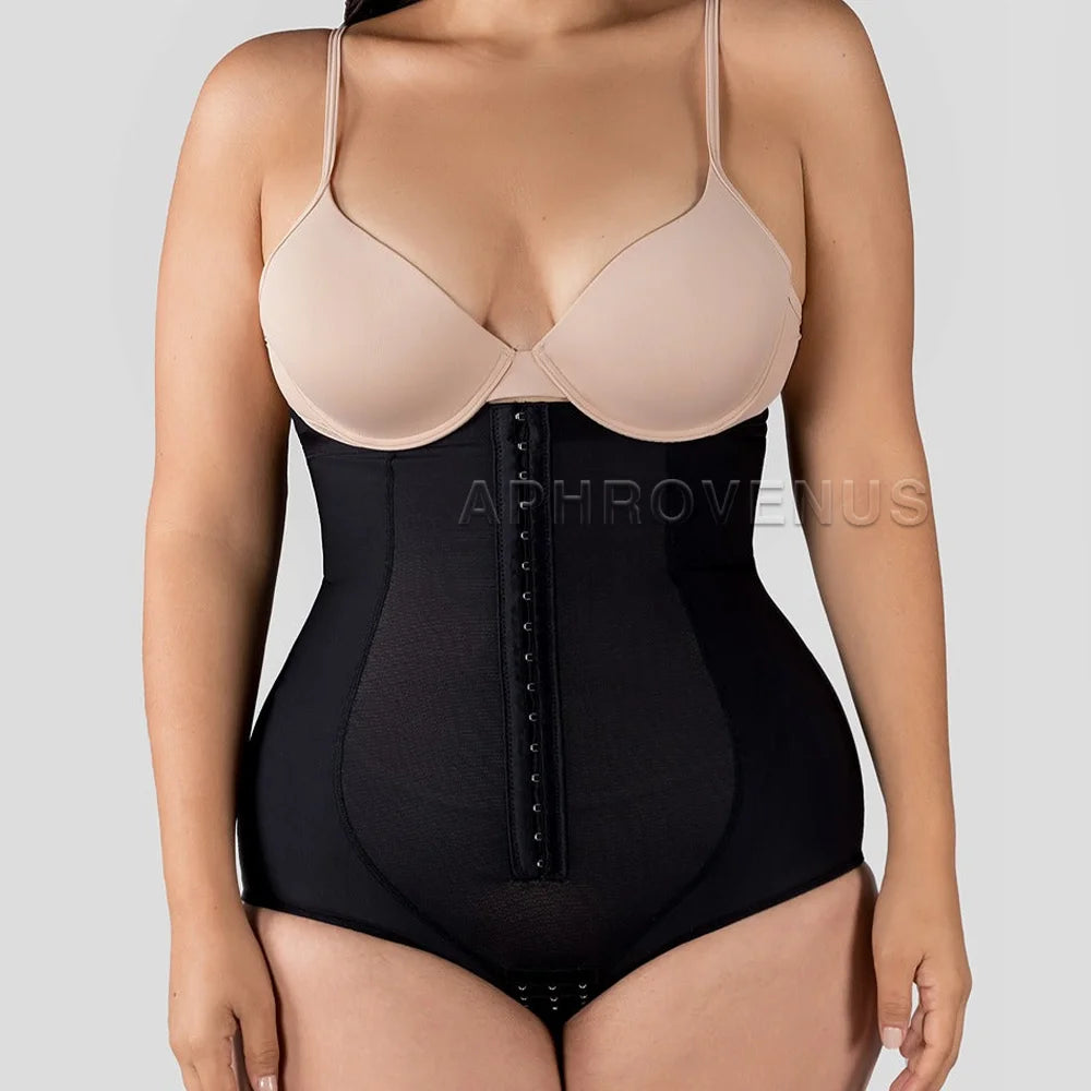 Compression Tummy Control Body Shaper Body Beauty Waist Trainer Post-Surgical Use Shapewear with Hooks