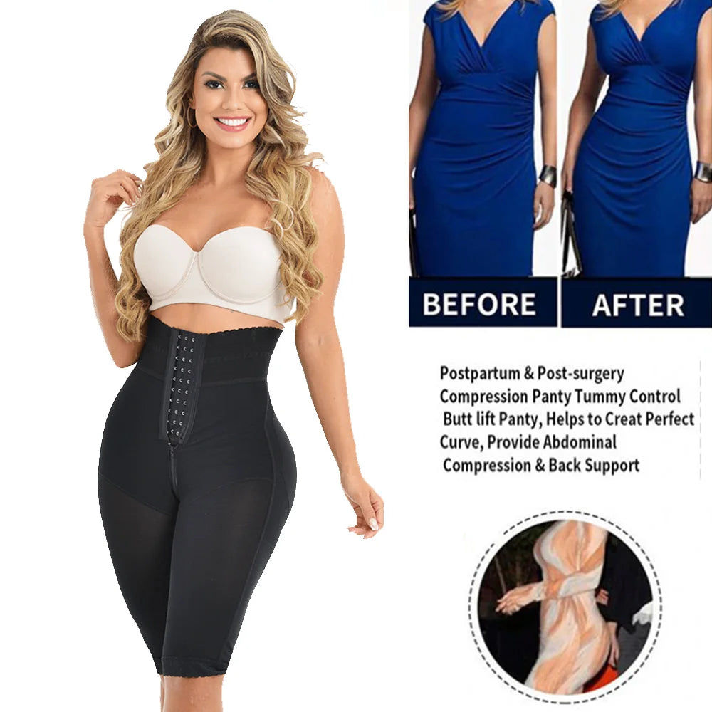 High Waist Compression Shaper Pants Butt Lifting Body Shaper Tummy Control Slimming Underwear