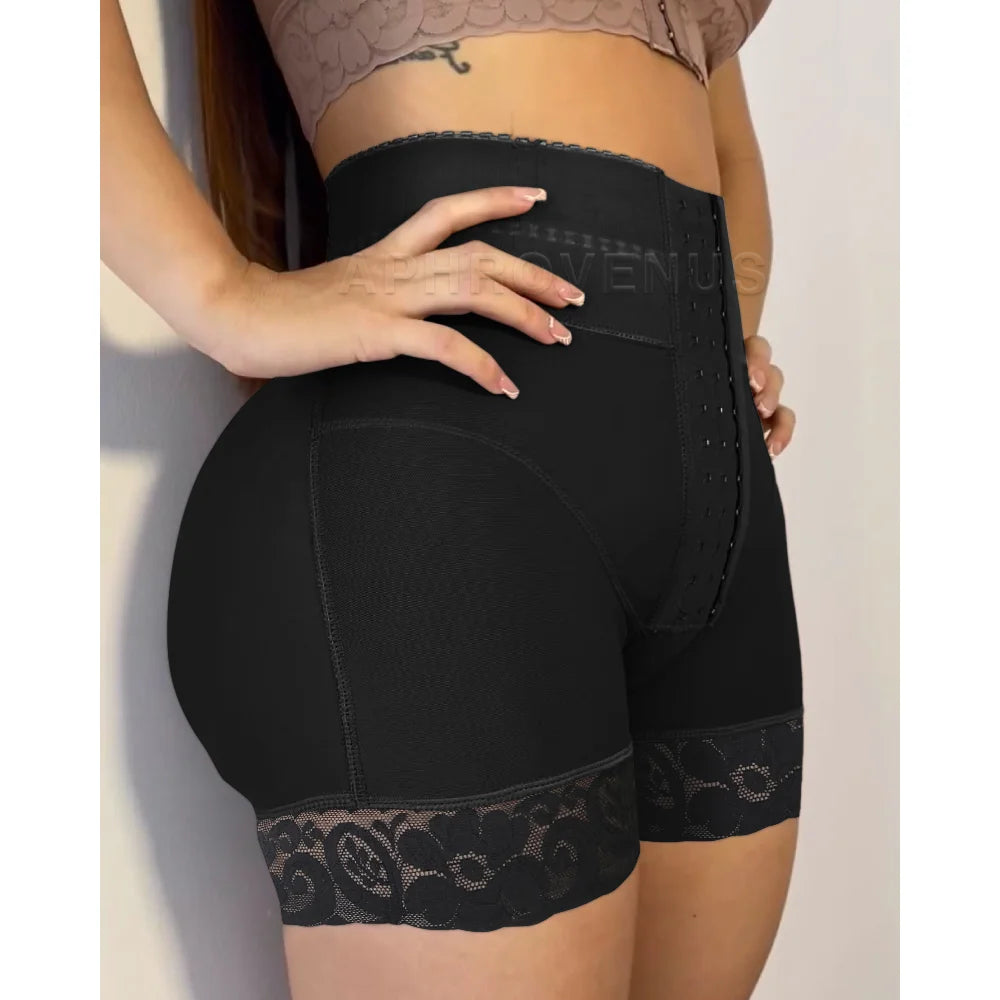 High Waisted Abdominal Slimming Tummy Control Charming Curves Butt Lifting BBL Hourglass Shorts