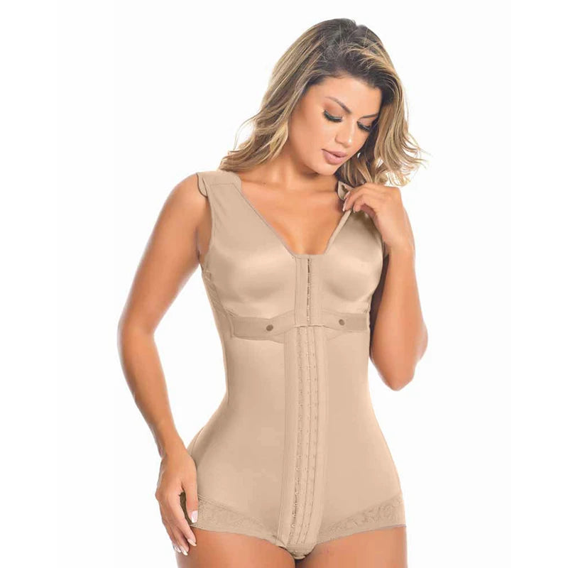 2024 Shapewear Adjustable Front Closure Compression Slimming Body Shaper Tummy Control Corset Waist Trainer